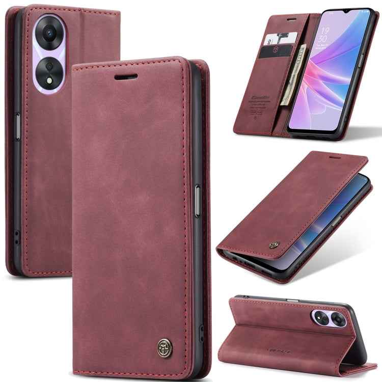 CaseMe 013 Multifunctional Horizontal Flip Leather Phone Case, For OPPO Reno10 5G Global／Reno10 Pro Global, For OPPO A78 4G, For OPPO A78 5G Global / A1X 5G, For OPPO A58 5G / A58X 5G, For OPPO Reno8 T 4G                                                ...