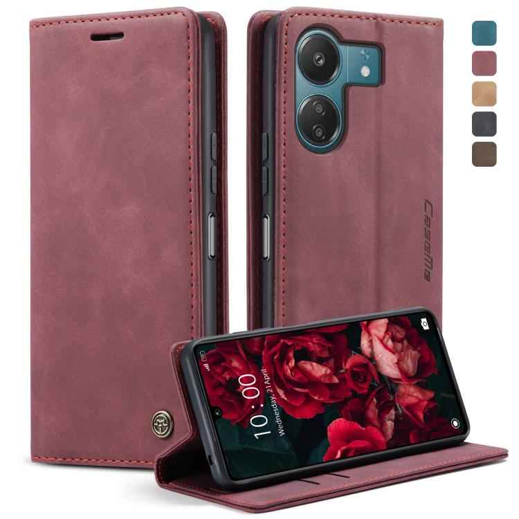 CaseMe 013 Multifunctional Horizontal Flip Leather Phone Case, For Xiaomi Redmi Note 13 Pro 4G, For Xiaomi Redmi Note 13 4G, For Xiaomi Redmi 13C 4G Global / 13C 5G, For Xiaomi Poco X6 Pro, For Xiaomi Redmi K70E 5G, For Xiaomi 14 Pro, For Xiaomi 14    ...