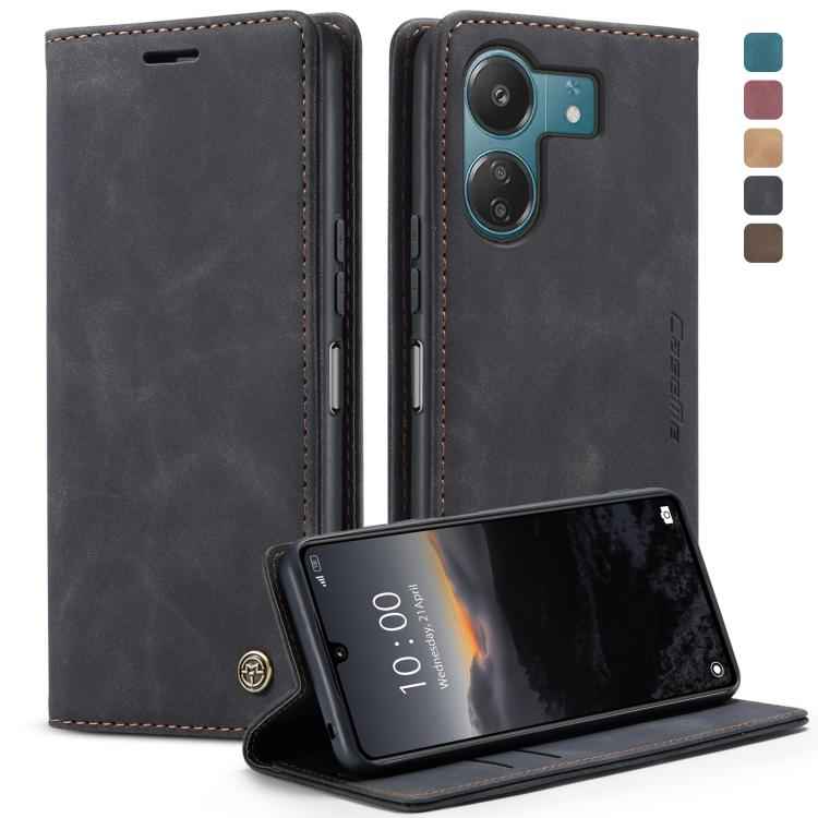 CaseMe 013 Multifunctional Horizontal Flip Leather Phone Case, For Xiaomi Redmi Note 13 Pro 4G, For Xiaomi Redmi Note 13 4G, For Xiaomi Redmi 13C 4G Global / 13C 5G, For Xiaomi Poco X6 Pro, For Xiaomi Redmi K70E 5G, For Xiaomi 14 Pro, For Xiaomi 14    ...