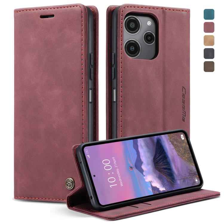 CaseMe 013 Multifunctional Horizontal Flip Leather Phone Case, For Xiaomi Redmi Note 13 Pro 5G, For Xiaomi Redmi 12 4G / 12 5G／Note 12R, For Xiaomi 13T/13T Pro, For Xiaomi Poco F5 5G/Redmi Note 12 Turbo 5G