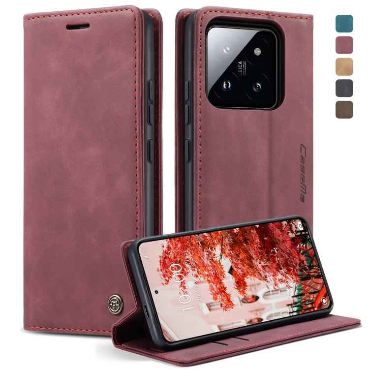 CaseMe 013 Multifunctional Horizontal Flip Leather Phone Case, For Xiaomi Redmi Note 13 Pro 4G, For Xiaomi Redmi Note 13 4G, For Xiaomi Redmi 13C 4G Global / 13C 5G, For Xiaomi Poco X6 Pro, For Xiaomi Redmi K70E 5G, For Xiaomi 14 Pro, For Xiaomi 14    ...