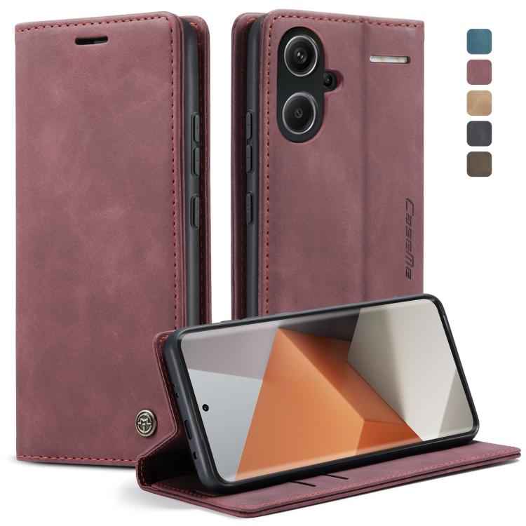 CaseMe 013 Multifunctional Horizontal Flip Leather Phone Case, For Xiaomi Redmi Note 13 Pro 4G, For Xiaomi Redmi Note 13 4G, For Xiaomi Redmi 13C 4G Global / 13C 5G, For Xiaomi Poco X6 Pro, For Xiaomi Redmi K70E 5G, For Xiaomi 14 Pro, For Xiaomi 14    ...