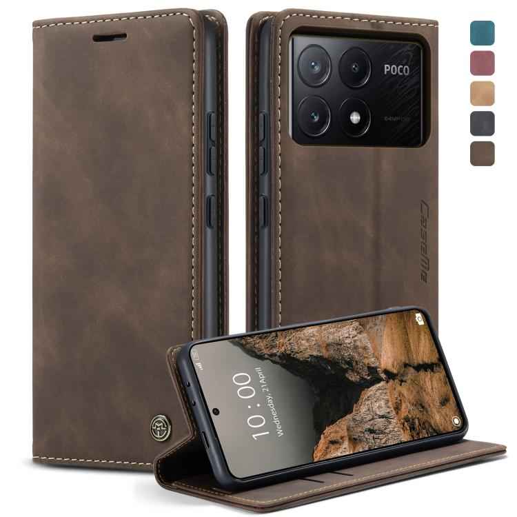 CaseMe 013 Multifunctional Horizontal Flip Leather Phone Case, For Xiaomi Redmi Note 13 Pro 4G, For Xiaomi Redmi Note 13 4G, For Xiaomi Redmi 13C 4G Global / 13C 5G, For Xiaomi Poco X6 Pro, For Xiaomi Redmi K70E 5G, For Xiaomi 14 Pro, For Xiaomi 14    ...