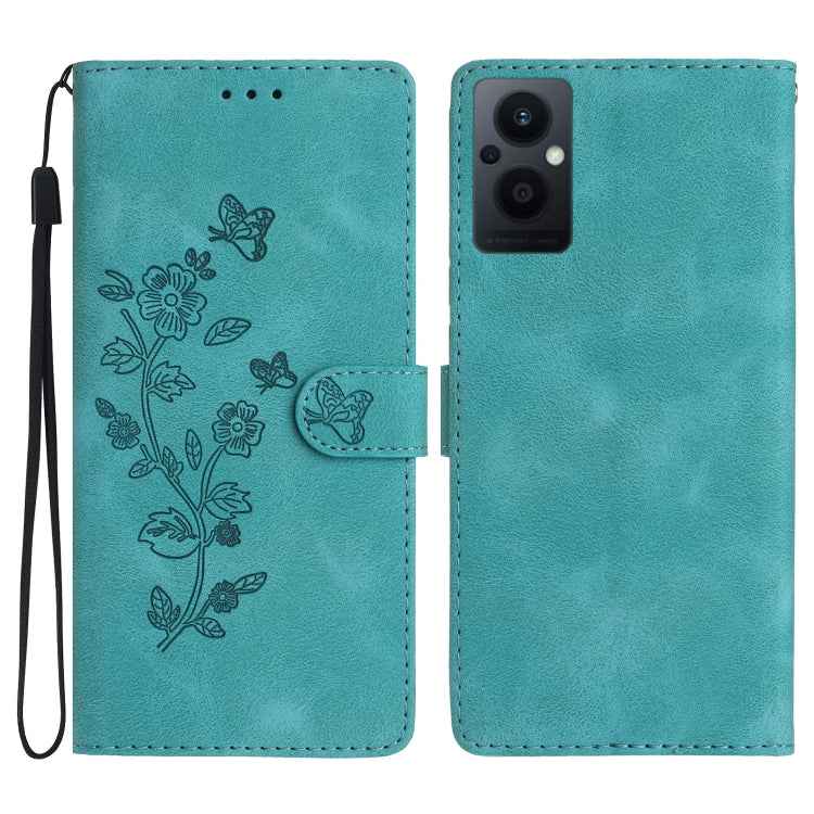 Flower Butterfly Embossing Pattern Leather Phone Case, For OPPO A98 5G, For OPPO A58, For OPPO A17, For OPPO Reno8 Lite 5G / Reno7 Z, For OPPO A57 2022 / A77 5G, For OPPO Reno8 Pro 5G, For OPPO Reno8 5G, For OPPO Find X5 Pro