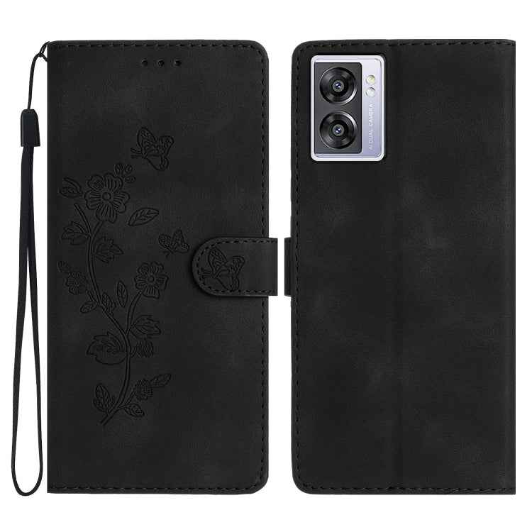 Flower Butterfly Embossing Pattern Leather Phone Case, For OPPO A98 5G, For OPPO A58, For OPPO A17, For OPPO Reno8 Lite 5G / Reno7 Z, For OPPO A57 2022 / A77 5G, For OPPO Reno8 Pro 5G, For OPPO Reno8 5G, For OPPO Find X5 Pro