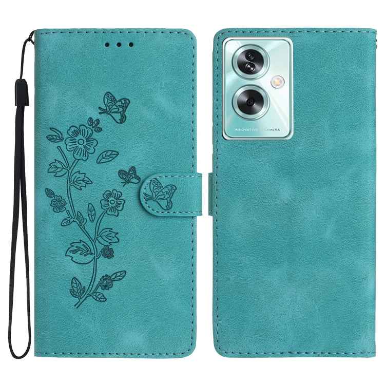 Flower Butterfly Embossing Pattern Leather Phone Case, For OPPO Find X5, For OPPO Find X5 Lite / Reno7 5G, For OPPO A36 / A76 / A96, For OPPO A94 5G, For OPPO A74 / A54 / A93 5G, For OPPO A52 / A72 / A92, For OPPO A79 5G
