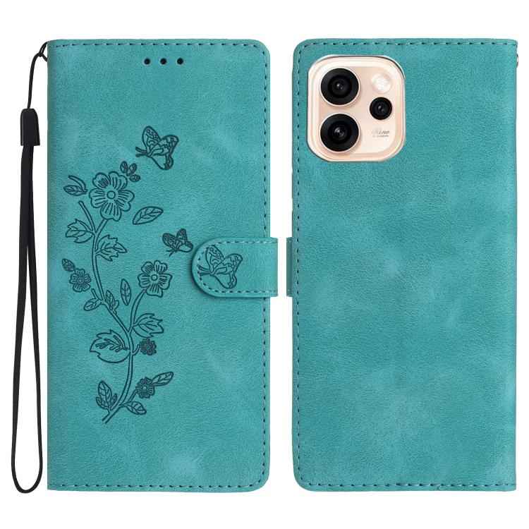 Flower Butterfly Embossing Pattern Leather Phone Case, For OPPO Reno15 5G Global, For OPPO Find X9, For OPPO A6 Pro 4G / 5G / F31 5G, For OPPO Find X9 Pro, For OPPO A18, For OPPO A38, For OPPO Reno10 5G / Reno10 Pro 5G Global, For OPPO A78