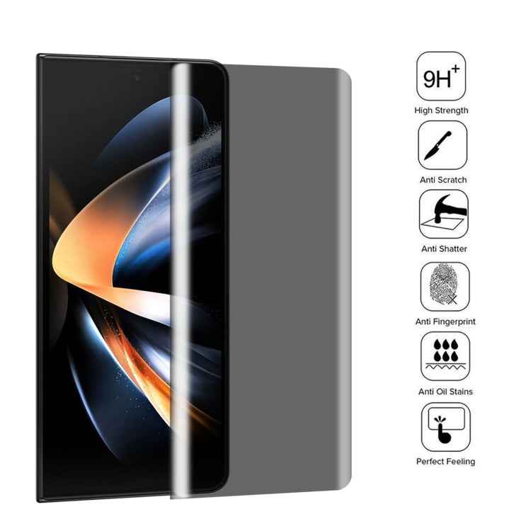 Inner Screen Privacy Full Cover Screen Protector Tempered Glass Film, For Samsung Galaxy Z Fold5 (1PC)