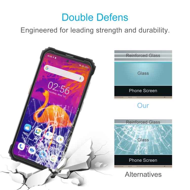 50pcs 0.26mm 9H 2.5D Tempered Glass Film, For Blackview BV8900 (50pcs)