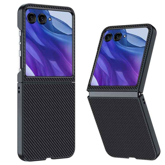 Ultra-thin Carbon Fiber Texture Printing Phone Case, For Motorola Razr 60 Ultra, For Motorola Razr 50 / Razr 60, For Motorola Razr 50 Ultra, For Motorola Razr 40 Ultra