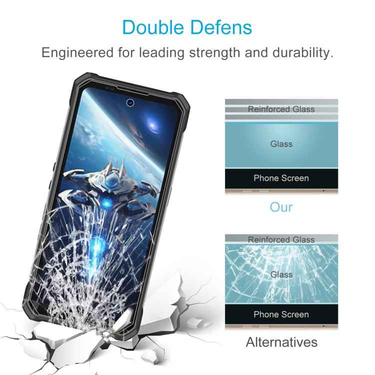 10pcs 0.26mm 9H 2.5D Tempered Glass Film, For Oukitel WP100 Titan, For Oukitel WP55 Pro, For Oukitel WP26 (10pcs), For Oukitel K13 Pro