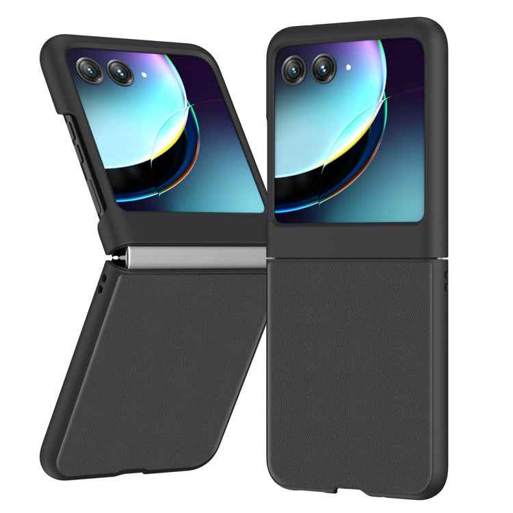 Ultra-thin Plain Skin Leather Phone Case, For Motorola Razr 60 Ultra, For Motorola Razr 50 / Razr 60, For Motorola Razr 50 Ultra, For Motorola Razr 40 Ultra
