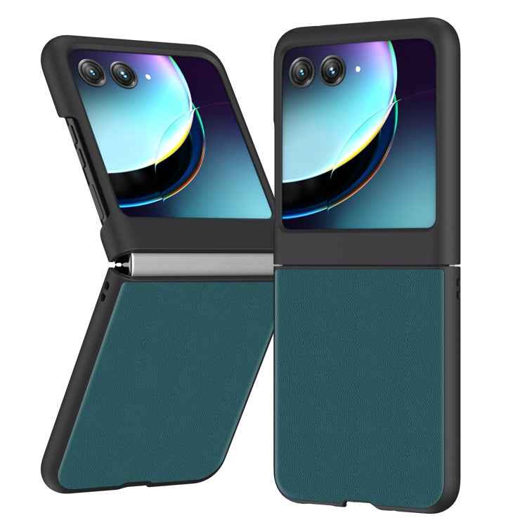 Ultra-thin Plain Skin Leather Phone Case, For Motorola Razr 60 Ultra, For Motorola Razr 50 / Razr 60, For Motorola Razr 50 Ultra, For Motorola Razr 40 Ultra