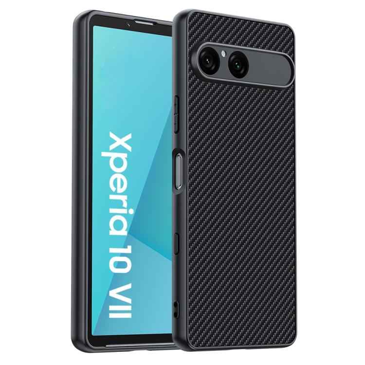 Ultra-thin Carbon Fiber Texture Printing Phone Case, For Sony Xperia 10 VII, For Sony Xperia 1 VII, For Sony Xperia 10 VI, For Sony Xperia 1 VI, For Sony Xperia 1 V