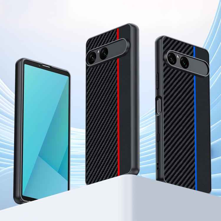 Ultra-thin Carbon Fiber Texture Printing Phone Case, For Sony Xperia 10 VII, For Sony Xperia 1 VII, For Sony Xperia 10 VI, For Sony Xperia 1 VI, For Sony Xperia 1 V