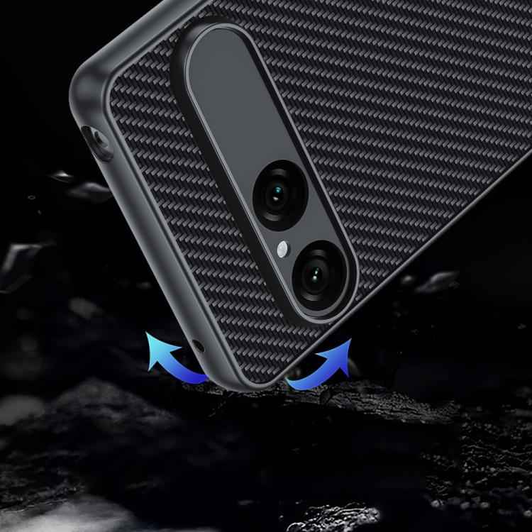 Ultra-thin Carbon Fiber Texture Printing Phone Case, For Sony Xperia 10 VII, For Sony Xperia 1 VII, For Sony Xperia 10 VI, For Sony Xperia 1 VI, For Sony Xperia 1 V