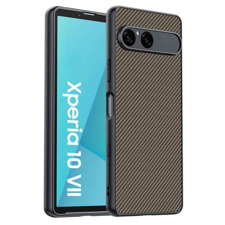 Ultra-thin Carbon Fiber Texture Printing Phone Case, For Sony Xperia 10 VII, For Sony Xperia 1 VII, For Sony Xperia 10 VI, For Sony Xperia 1 VI, For Sony Xperia 1 V