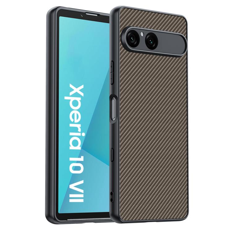 Ultra-thin Carbon Fiber Texture Printing Phone Case, For Sony Xperia 1 VIII, For Sony Xperia 10 VII, For Sony Xperia 1 VII, For Sony Xperia 10 VI, For Sony Xperia 1 VI, For Sony Xperia 1 V