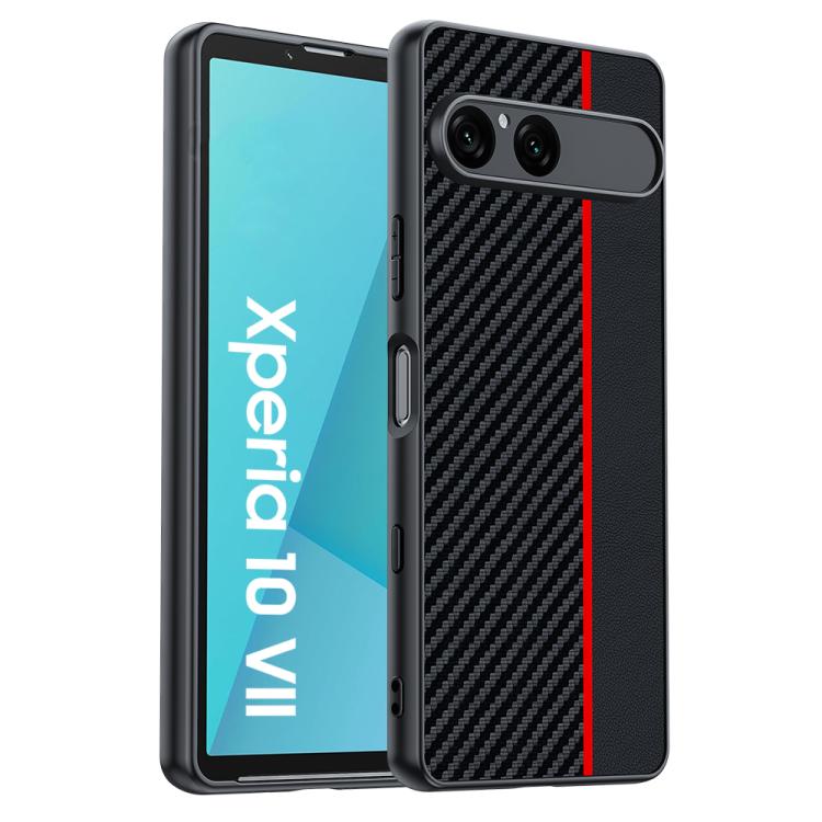 Ultra-thin Carbon Fiber Texture Printing Phone Case, For Sony Xperia 1 VIII, For Sony Xperia 10 VII, For Sony Xperia 1 VII, For Sony Xperia 10 VI, For Sony Xperia 1 VI, For Sony Xperia 1 V