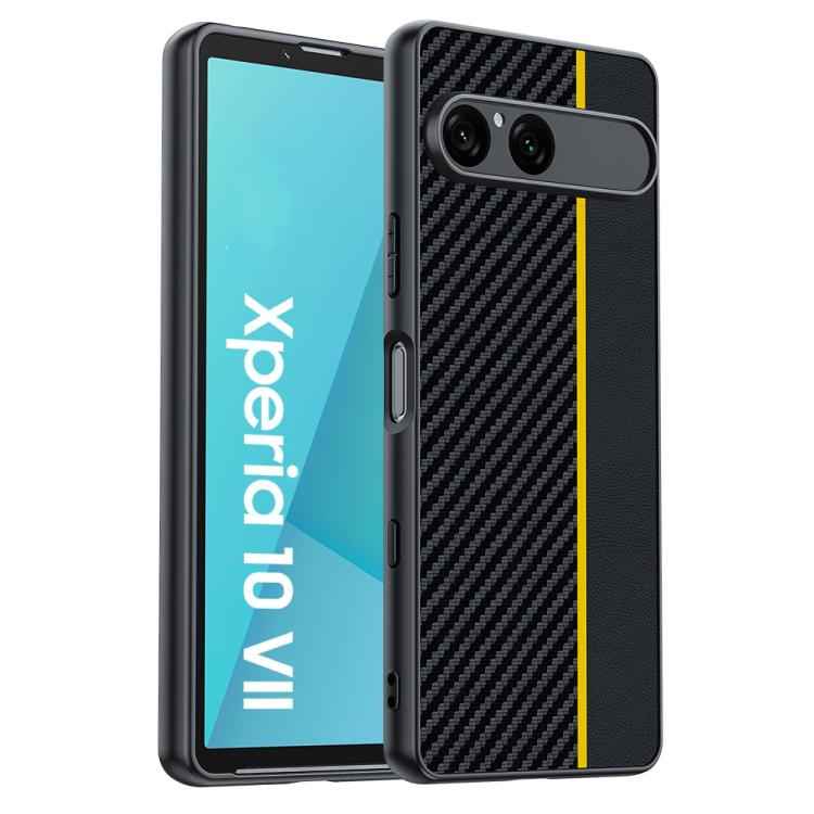 Ultra-thin Carbon Fiber Texture Printing Phone Case, For Sony Xperia 10 VII, For Sony Xperia 1 VII, For Sony Xperia 10 VI, For Sony Xperia 1 VI, For Sony Xperia 1 V