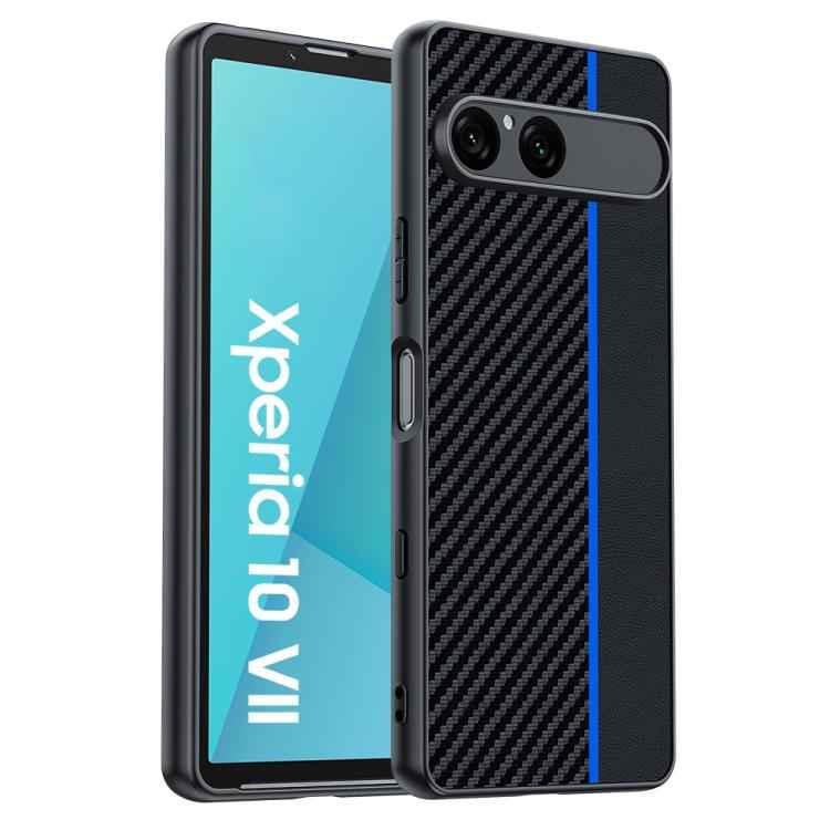 Ultra-thin Carbon Fiber Texture Printing Phone Case, For Sony Xperia 10 VII, For Sony Xperia 1 VII, For Sony Xperia 10 VI, For Sony Xperia 1 VI, For Sony Xperia 1 V