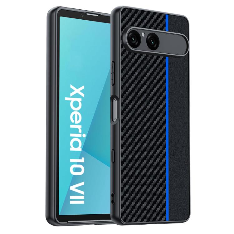 Ultra-thin Carbon Fiber Texture Printing Phone Case, For Sony Xperia 1 VIII, For Sony Xperia 10 VII, For Sony Xperia 1 VII, For Sony Xperia 10 VI, For Sony Xperia 1 VI, For Sony Xperia 1 V