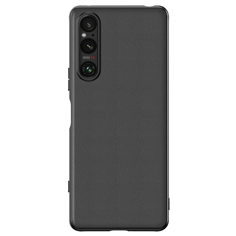 Ultra-thin Plain Skin Leather Phone Case, For Sony Xperia 1 VIII, For Sony Xperia 10 VII, For Sony Xperia 1 VII, For Sony Xperia 10  VI, For Sony Xperia 1 VI, For Sony Xperia 1 V