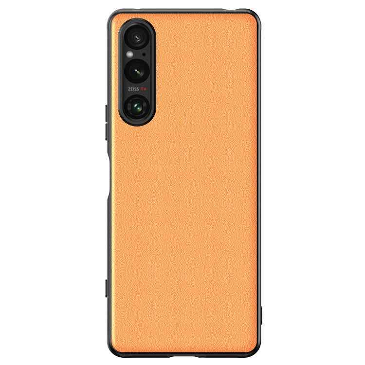 Ultra-thin Plain Skin Leather Phone Case, For Sony Xperia 10 VII, For Sony Xperia 1 VII, For Sony Xperia 10  VI, For Sony Xperia 1 VI, For Sony Xperia 1 V