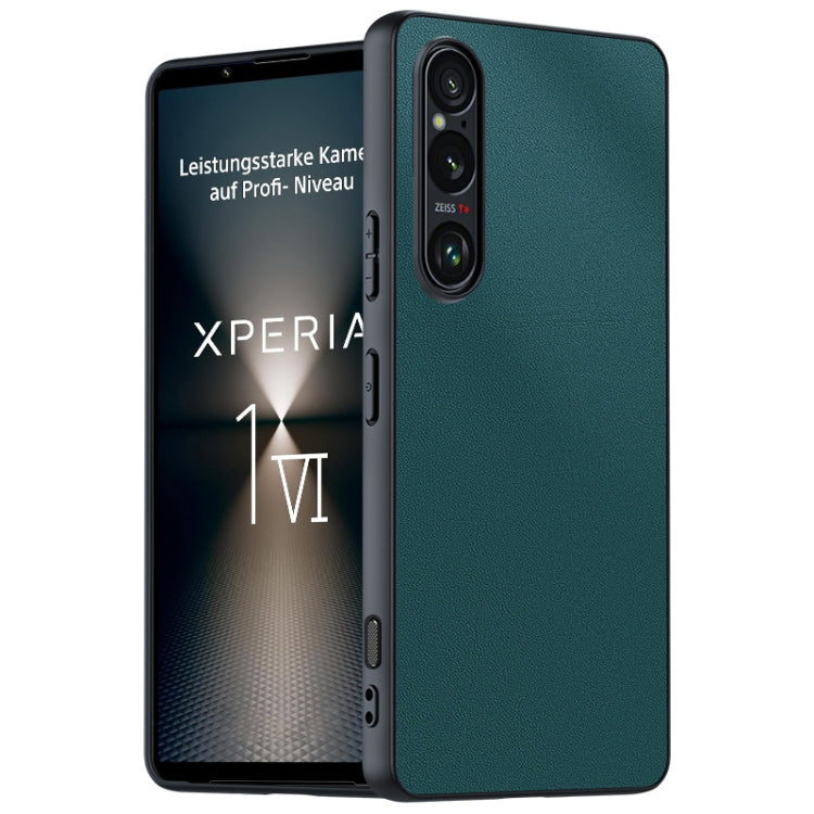 Ultra-thin Plain Skin Leather Phone Case, For Sony Xperia 1 VIII, For Sony Xperia 10 VII, For Sony Xperia 1 VII, For Sony Xperia 10  VI, For Sony Xperia 1 VI, For Sony Xperia 1 V