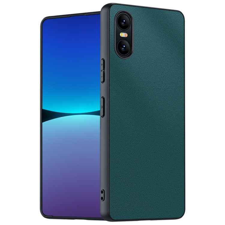 Ultra-thin Plain Skin Leather Phone Case, For Sony Xperia 10 VII, For Sony Xperia 1 VII, For Sony Xperia 10  VI, For Sony Xperia 1 VI, For Sony Xperia 1 V