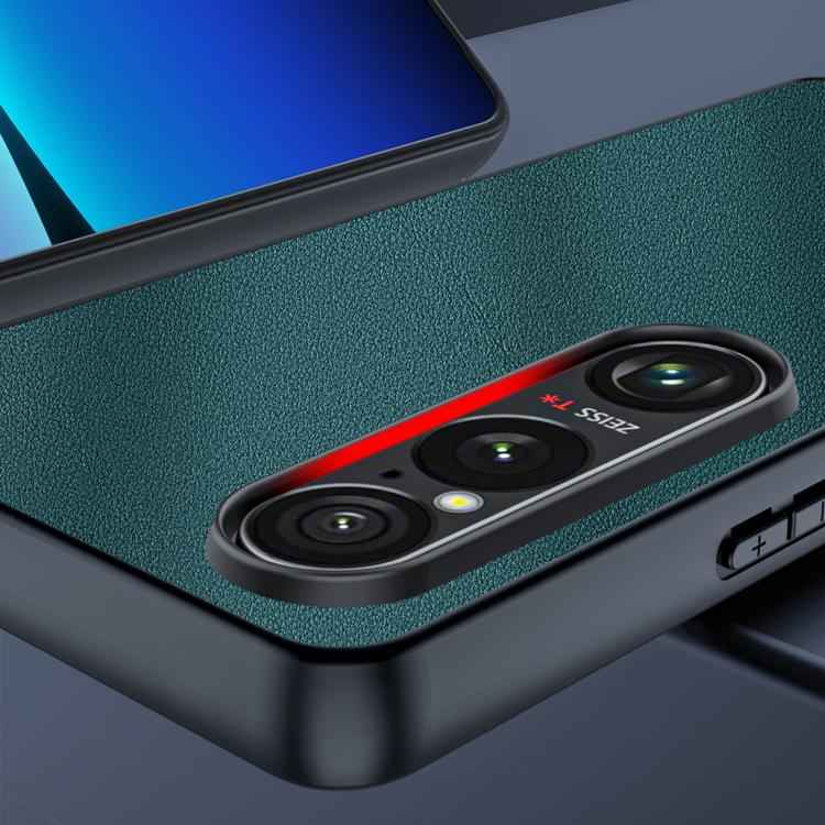 Ultra-thin Plain Skin Leather Phone Case, For Sony Xperia 10 VII, For Sony Xperia 1 VII, For Sony Xperia 10  VI, For Sony Xperia 1 VI, For Sony Xperia 1 V