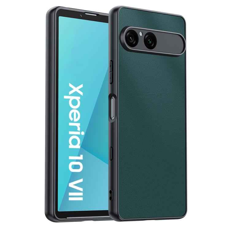 Ultra-thin Plain Skin Leather Phone Case, For Sony Xperia 10 VII, For Sony Xperia 1 VII, For Sony Xperia 10  VI, For Sony Xperia 1 VI, For Sony Xperia 1 V