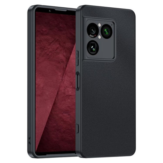 Ultra-thin Plain Skin Leather Phone Case, For Sony Xperia 1 VIII, For Sony Xperia 10 VII, For Sony Xperia 1 VII, For Sony Xperia 10  VI, For Sony Xperia 1 VI, For Sony Xperia 1 V