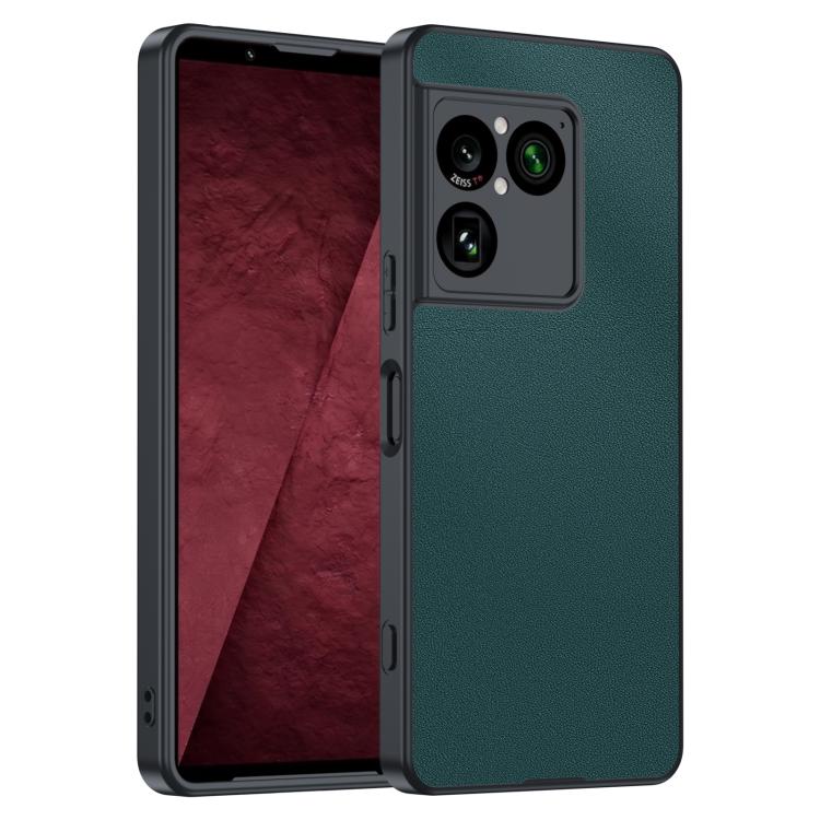 Ultra-thin Plain Skin Leather Phone Case, For Sony Xperia 1 VIII, For Sony Xperia 10 VII, For Sony Xperia 1 VII, For Sony Xperia 10  VI, For Sony Xperia 1 VI, For Sony Xperia 1 V