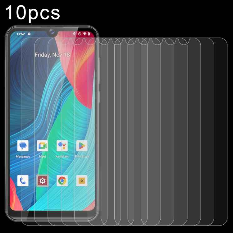 10pcs 0.26mm 9H 2.5D Tempered Glass Film, For UNIWA K626, For UNIWA W555