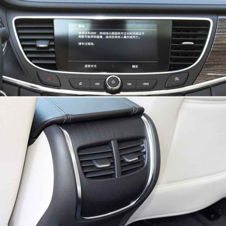 For Buick LaCrosse 2016-2021 Left-hand Drive Car Air Conditioning Air Outlet Paddle 26680098, Front Row Left Side, Front Row Middle Left Side, Front Row Middle Right Side, Front Row Right Side, Rear Row Middle Left Side, Rear Row Middle Right Side