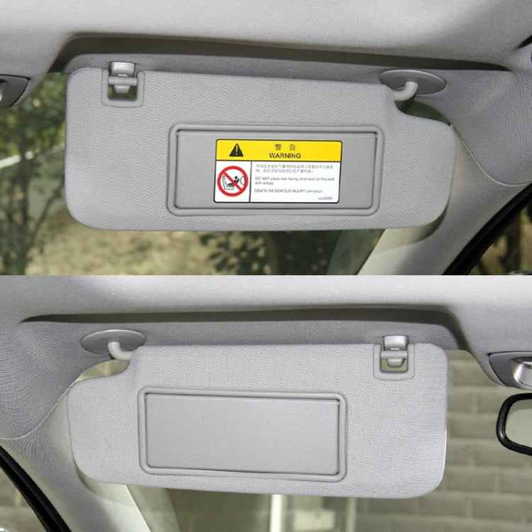 For Buick / Chevrolet Left-hand Drive Car Sun Visor Makeup Mirror 23196443, For Buick (Black), For Buick (Cream), For Buick (Grey), For Buick (Dark Beige), For Buick (Light Beige)