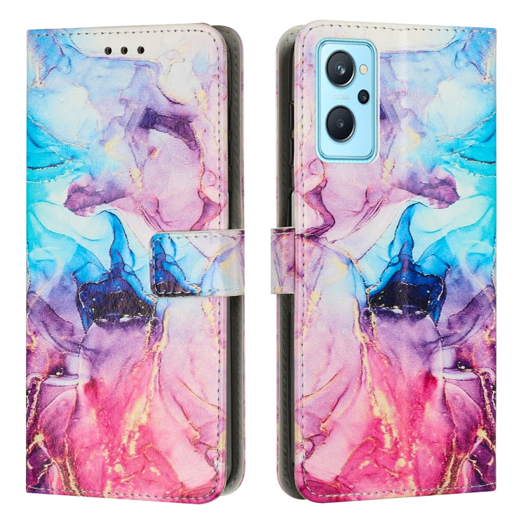 Painted Marble Pattern Leather Phone Case, For Realme 12 Pro / 12 Pro+, For Realme C67, For Realme 11 5G Global / 11X, For Realme C53/Narzo N53, For Realme 11, For Realme 11 Pro/11 Pro+, For Realme C65 4G Global, For Realme 9i 5G/V20 5G/V30t/V30       ...