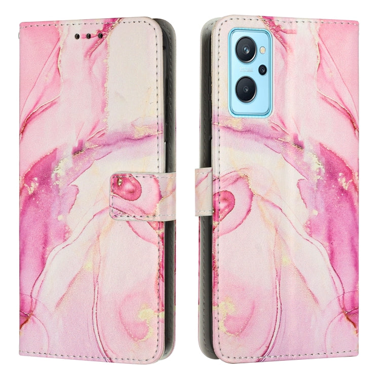 Painted Marble Pattern Leather Phone Case, For Realme 12 Pro / 12 Pro+, For Realme C67, For Realme 11 5G Global / 11X, For Realme C53/Narzo N53, For Realme 11, For Realme 11 Pro/11 Pro+, For Realme C65 4G Global, For Realme 9i 5G/V20 5G/V30t/V30       ...
