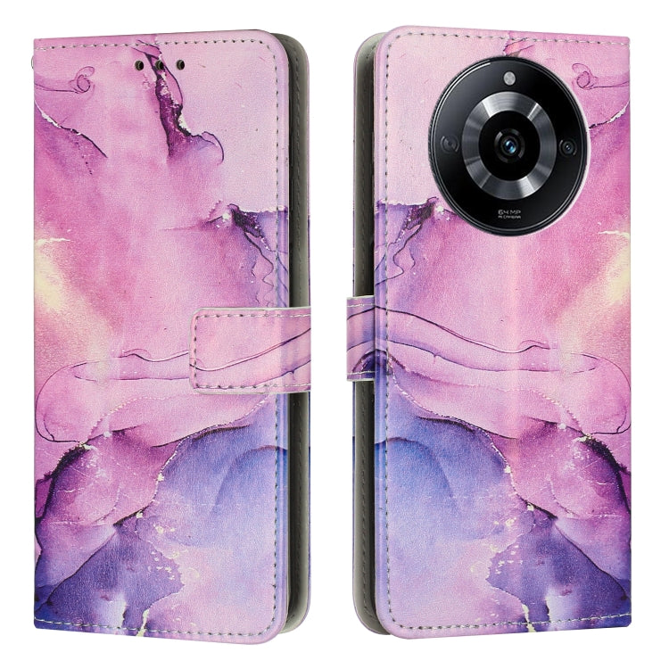 Painted Marble Pattern Leather Phone Case, For Realme 11 5G Global / 11X, For Realme C53/Narzo N53, For Realme 11, For Realme 11 Pro/11 Pro+, For Realme C65 4G Global, For Realme 9i 5G/V20 5G/V30t/V30, For Realme C55