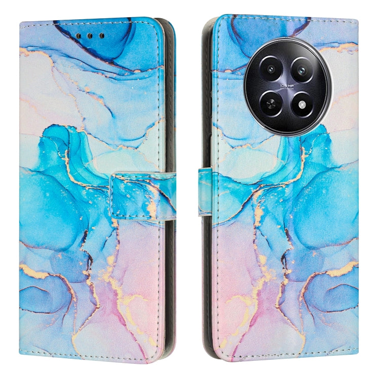 Painted Marble Pattern Leather Phone Case, For Realme 15T 5G, For Realme Narzo 80 Lite 4G, For Realme 15 / 15 Pro, For Realme 14 / P3 5G / 14T 5G, For Realme 12 5G / 13 5G Global, For Realme C63 / C61 / Note 60, For Realme 13+ 5G Global                ...