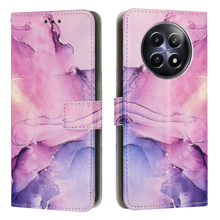 Painted Marble Pattern Leather Phone Case, For Realme 15T 5G, For Realme Narzo 80 Lite 4G, For Realme 15 / 15 Pro, For Realme 14 / P3 5G / 14T 5G, For Realme 12 5G / 13 5G Global, For Realme C63 / C61 / Note 60, For Realme 13+ 5G Global                ...