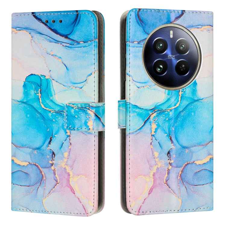 Painted Marble Pattern Leather Phone Case, For Realme 12 Pro / 12 Pro+, For Realme C67, For Realme 11 5G Global / 11X, For Realme C53/Narzo N53, For Realme 11, For Realme 11 Pro/11 Pro+, For Realme C65 4G Global, For Realme 9i 5G/V20 5G/V30t/V30       ...