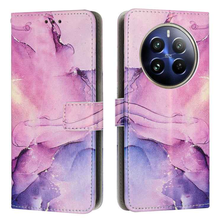Painted Marble Pattern Leather Phone Case, For Realme 12 Pro / 12 Pro+, For Realme C67, For Realme 11 5G Global / 11X, For Realme C53/Narzo N53, For Realme 11, For Realme 11 Pro/11 Pro+, For Realme C65 4G Global, For Realme 9i 5G/V20 5G/V30t/V30       ...
