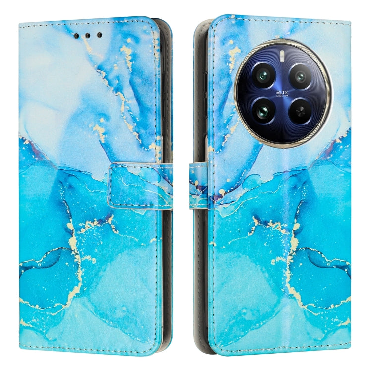 Painted Marble Pattern Leather Phone Case, For Realme 15T 5G, For Realme Narzo 80 Lite 4G, For Realme 15 / 15 Pro, For Realme 14 / P3 5G / 14T 5G, For Realme 12 5G / 13 5G Global, For Realme C63 / C61 / Note 60, For Realme 13+ 5G Global                ...