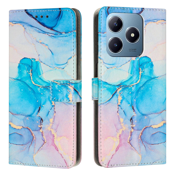 Painted Marble Pattern Leather Phone Case, For Realme 15T 5G, For Realme Narzo 80 Lite 4G, For Realme 15 / 15 Pro, For Realme 14 / P3 5G / 14T 5G, For Realme 12 5G / 13 5G Global, For Realme C63 / C61 / Note 60, For Realme 13+ 5G Global                ...