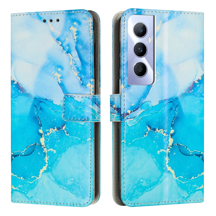 Painted Marble Pattern Leather Phone Case, For Realme 12 Pro / 12 Pro+, For Realme C67, For Realme 11 5G Global / 11X, For Realme C53/Narzo N53, For Realme 11, For Realme 11 Pro/11 Pro+, For Realme C65 4G Global, For Realme 9i 5G/V20 5G/V30t/V30       ...