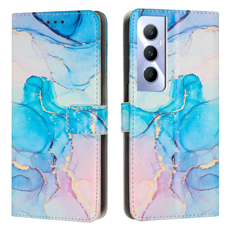 Painted Marble Pattern Leather Phone Case, For Realme 12 Pro / 12 Pro+, For Realme C67, For Realme 11 5G Global / 11X, For Realme C53/Narzo N53, For Realme 11, For Realme 11 Pro/11 Pro+, For Realme C65 4G Global, For Realme 9i 5G/V20 5G/V30t/V30       ...