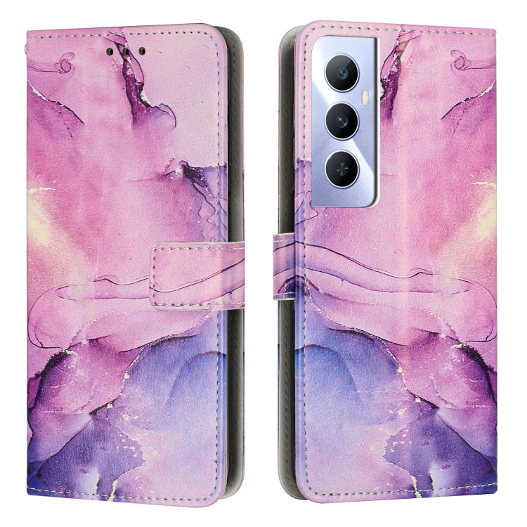 Painted Marble Pattern Leather Phone Case, For Realme 12 Pro / 12 Pro+, For Realme C67, For Realme 11 5G Global / 11X, For Realme C53/Narzo N53, For Realme 11, For Realme 11 Pro/11 Pro+, For Realme C65 4G Global, For Realme 9i 5G/V20 5G/V30t/V30       ...