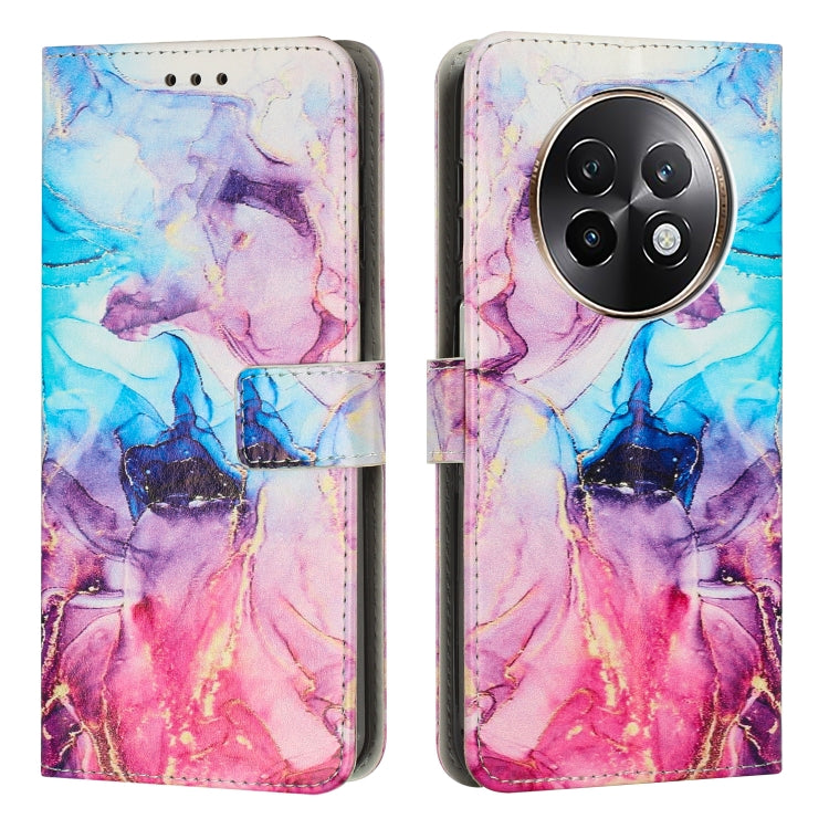 Painted Marble Pattern Leather Phone Case, For Realme 15T 5G, For Realme Narzo 80 Lite 4G, For Realme 15 / 15 Pro, For Realme 14 / P3 5G / 14T 5G, For Realme 12 5G / 13 5G Global, For Realme C63 / C61 / Note 60, For Realme 13+ 5G Global                ...